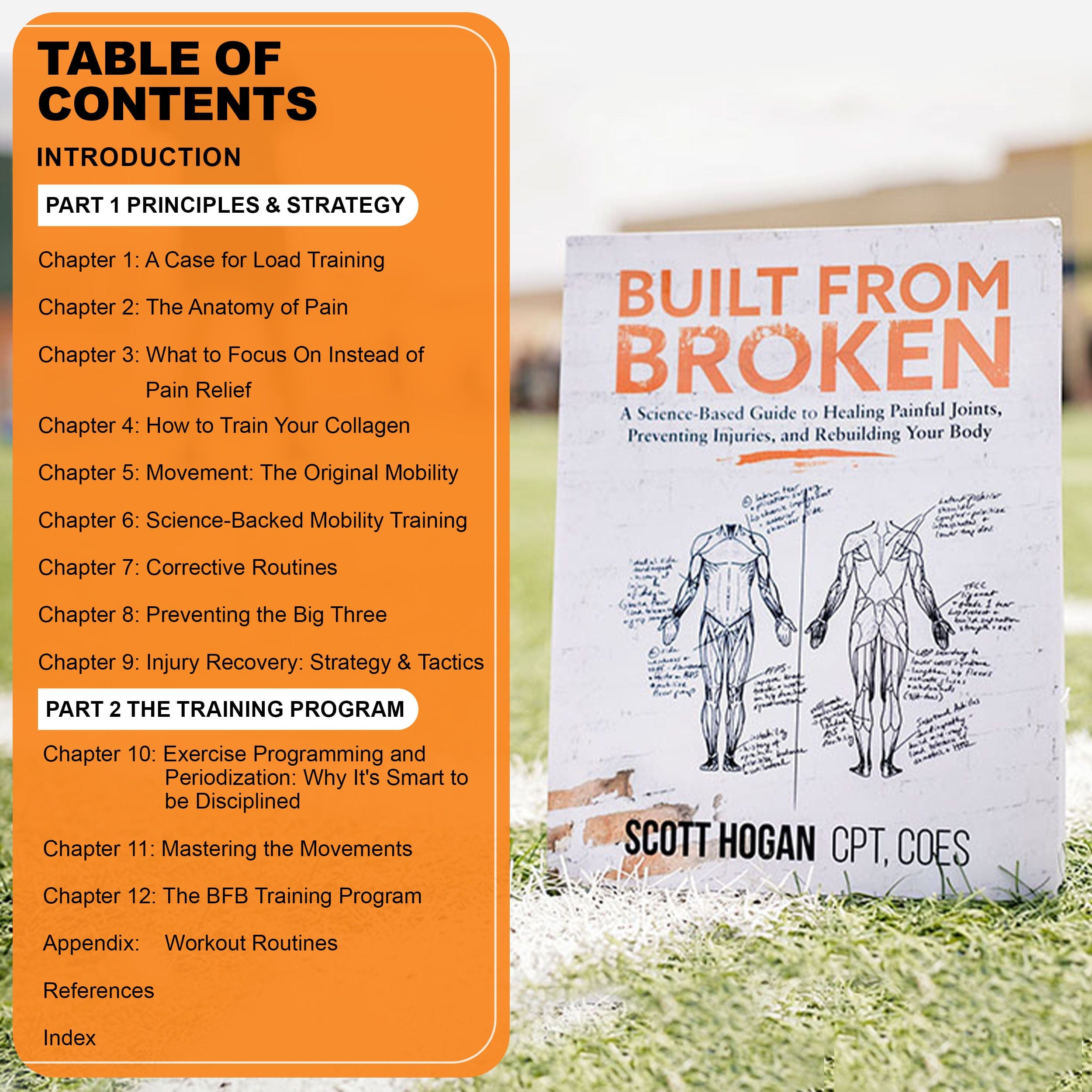 BUILT FROM BROKEN RECOVERY SYSTEM (Book, Video Library, Master Class, & Regenerative Therapies Guide) SaltWrap