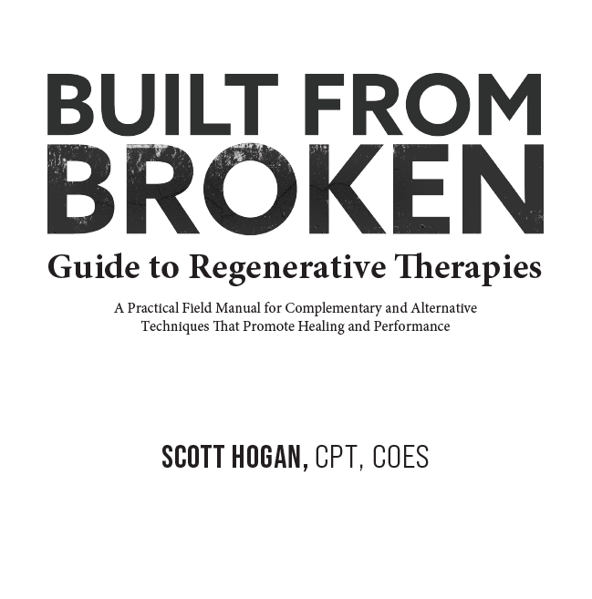 BUILT FROM BROKEN RECOVERY SYSTEM (Book, Video Library, Master Class, & Regenerative Therapies Guide) SaltWrap