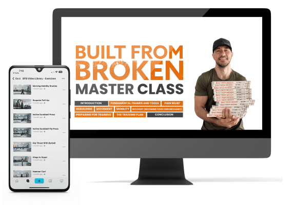 BUILT FROM BROKEN RECOVERY SYSTEM (Book, Video Library, Master Class, & Regenerative Therapies Guide) SaltWrap