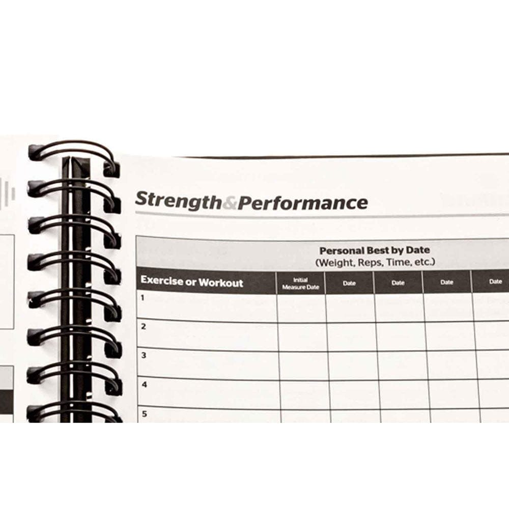 DAILY FITNESS PLANNER - Training Log and Food Journal SaltWrap