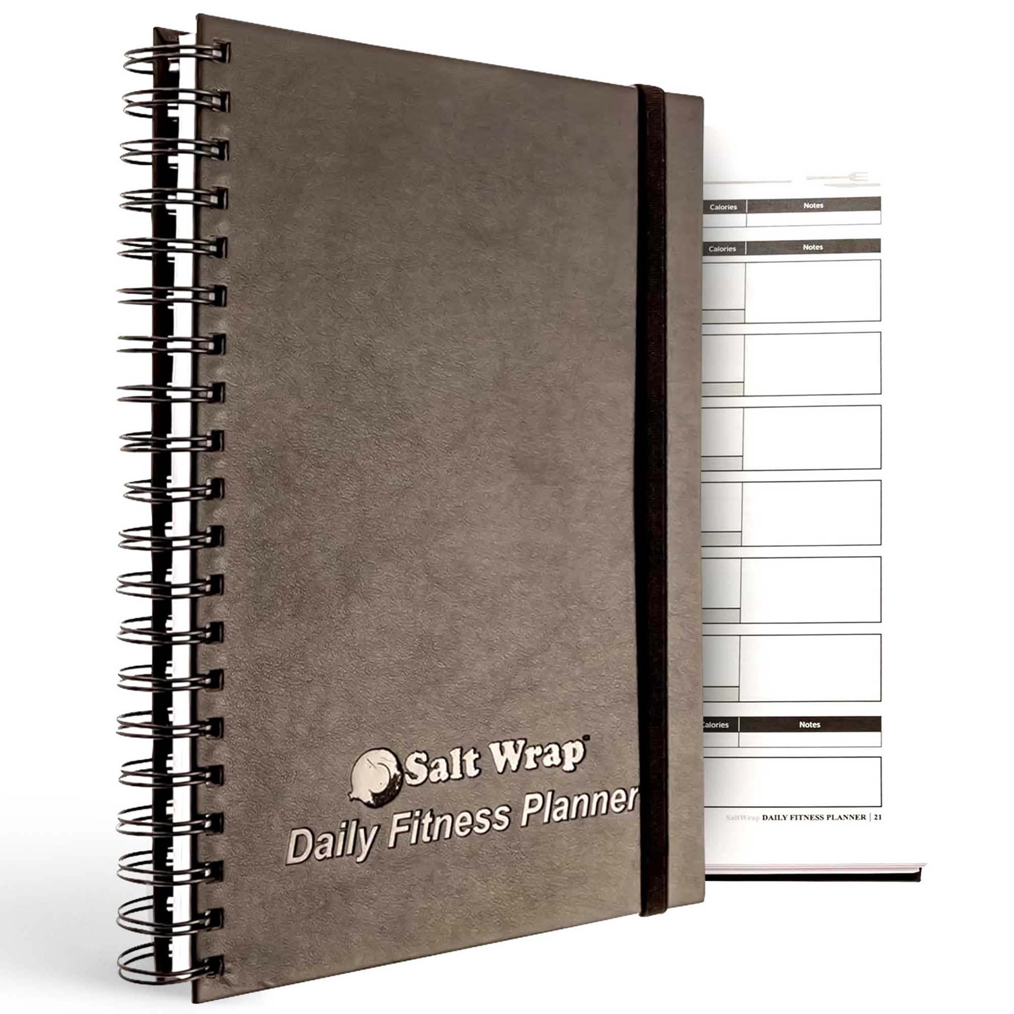 SALTWRAP DAILY FITNESS PLANNER - Training Log and Food Journal SaltWrap