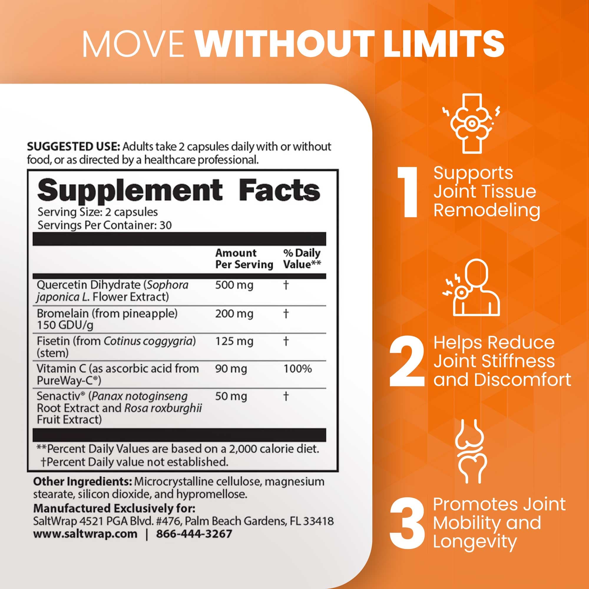 Vitamins & Supplements REMODEL CLINIC - Connective Tissue Remodeling Support SaltWrap