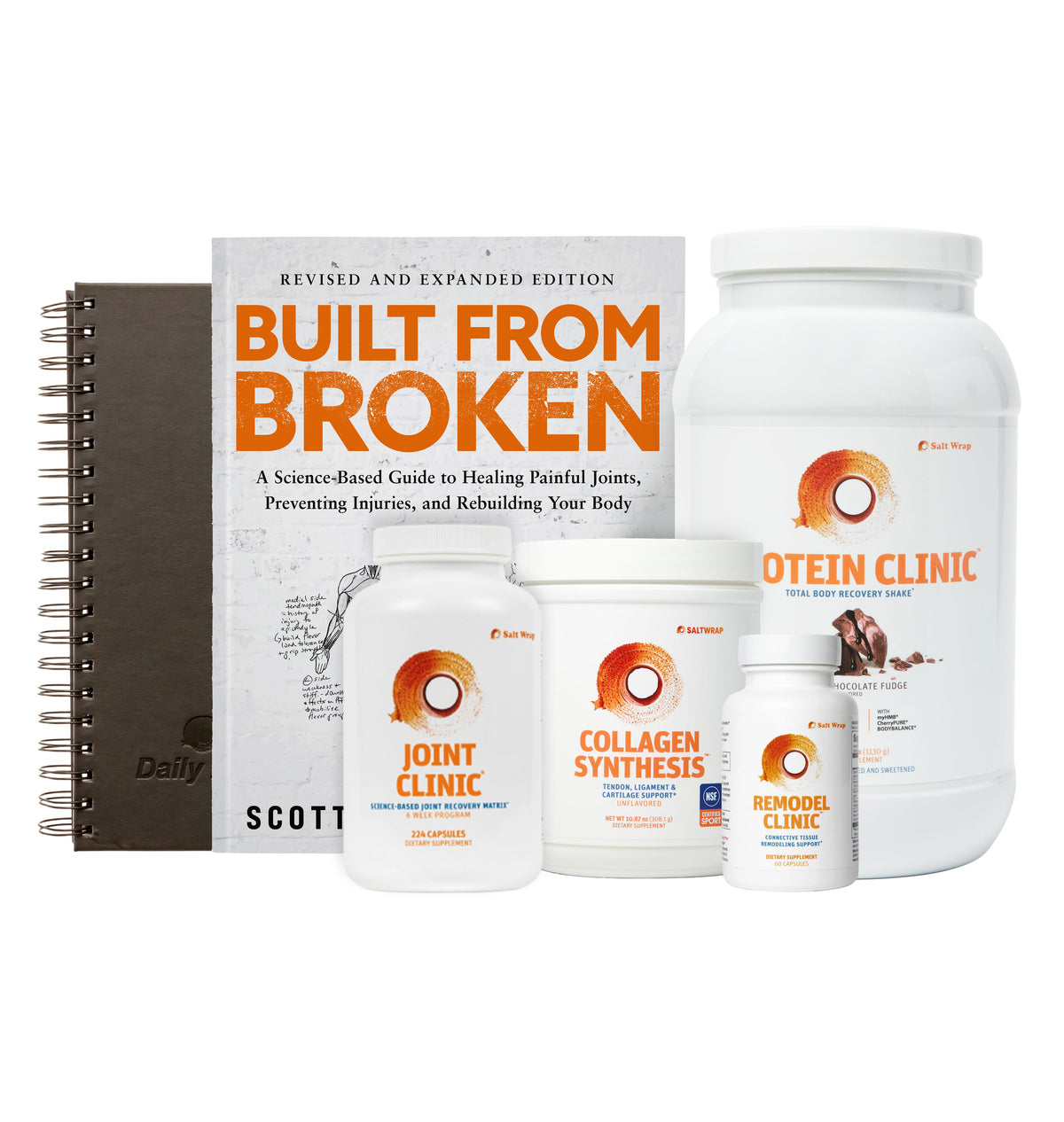 BUILT FROM BROKEN TRANSFORMATION SYSTEM SaltWrap