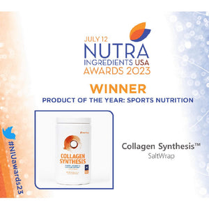 COLLAGEN SYNTHESIS - Collagen Peptides for Joints SaltWrap Product of the Year: Sports Nutrition