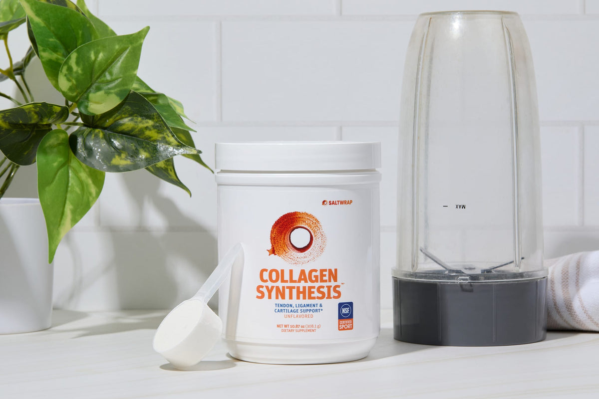 COLLAGEN SYNTHESIS - Collagen Peptides for Tendon, Ligament, & Cartilage Support SaltWrap