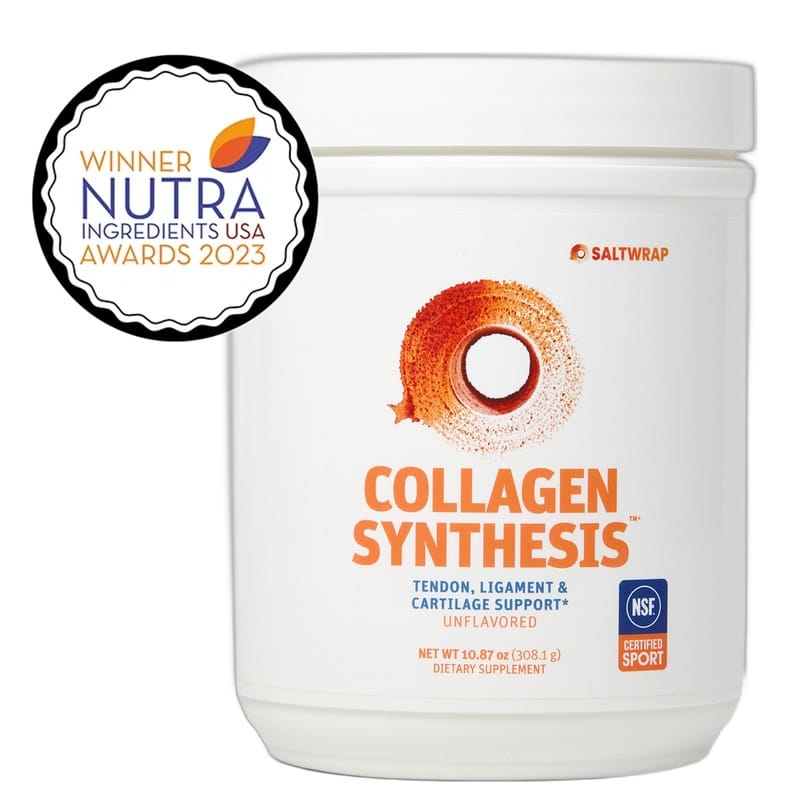COLLAGEN SYNTHESIS - Collagen Peptides for Tendon, Ligament, & Cartilage Support SaltWrap