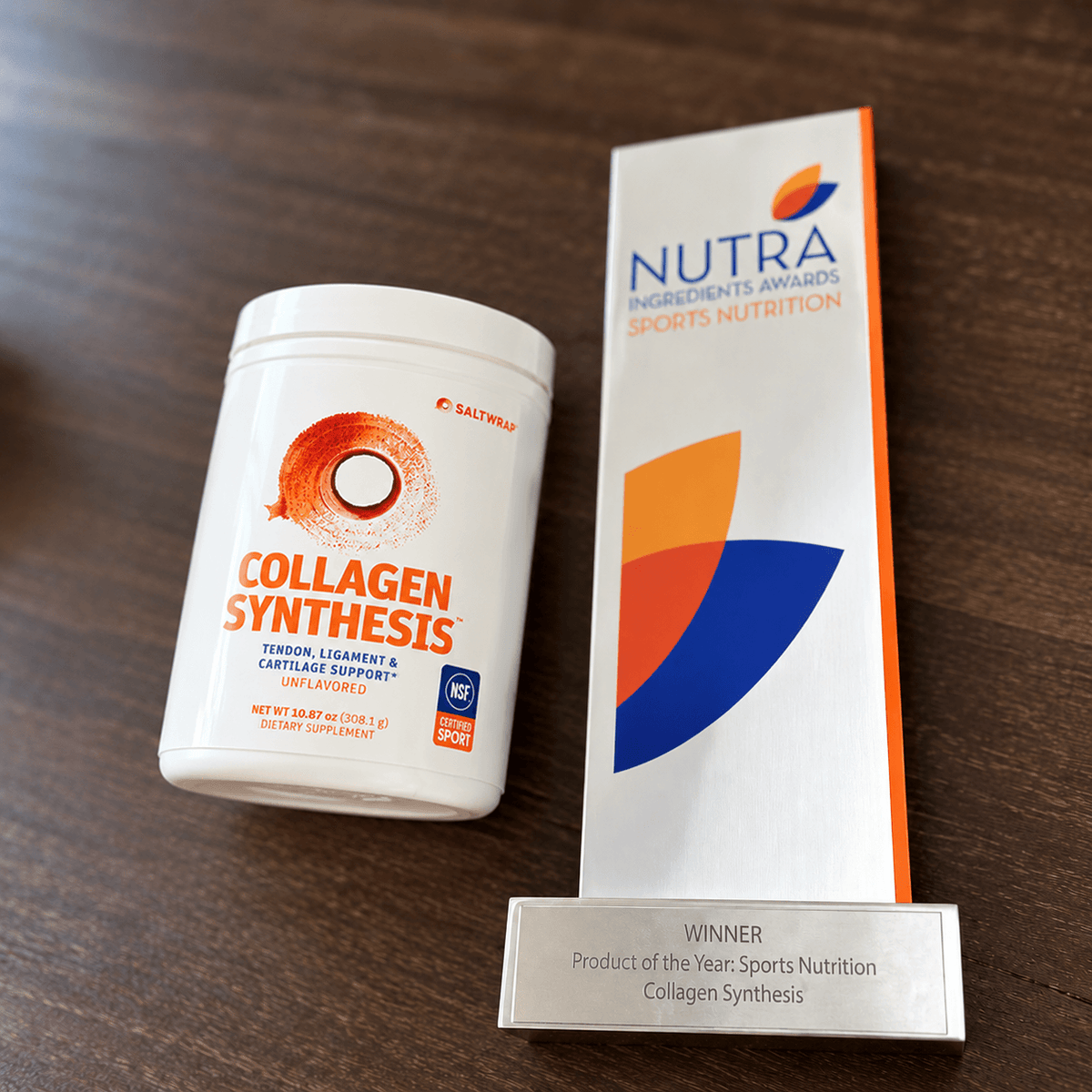 COLLAGEN SYNTHESIS - Collagen Peptides for Tendon, Ligament, & Cartilage Support SaltWrap