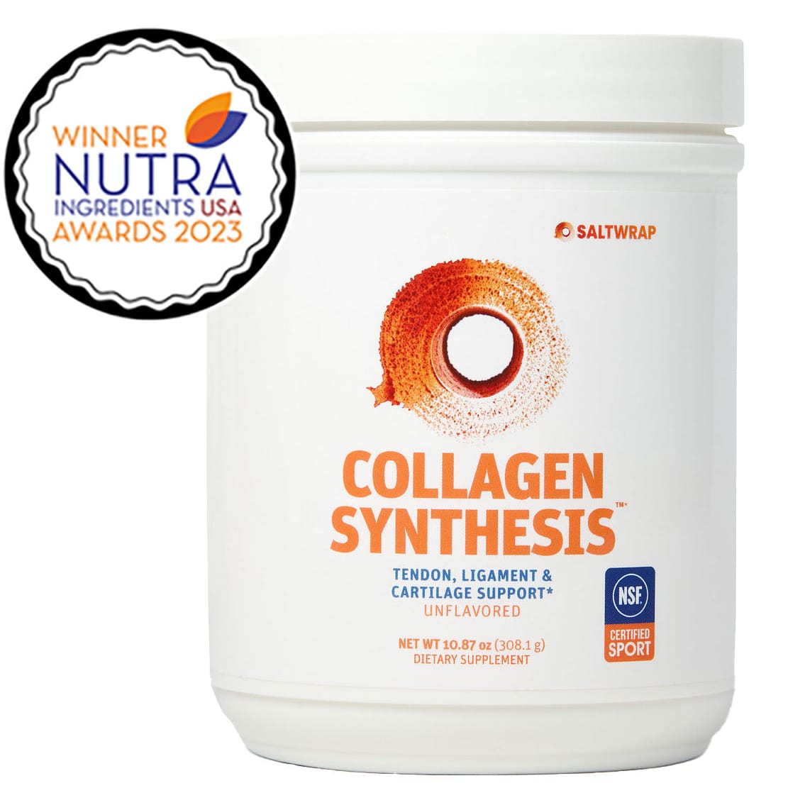COLLAGEN SYNTHESIS - Collagen Peptides for Tendon, Ligament, & Cartilage Support SaltWrap