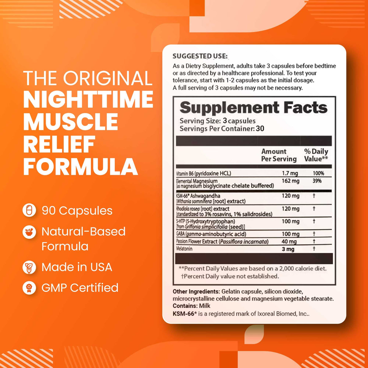 Mag R&R Natural Muscle Relaxant for Nighttime Leg Cramps