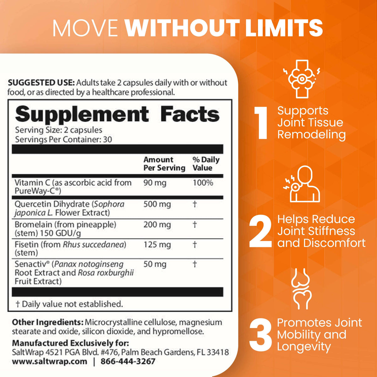 Vitamins & Supplements REMODEL CLINIC - Connective Tissue Remodeling Support SaltWrap