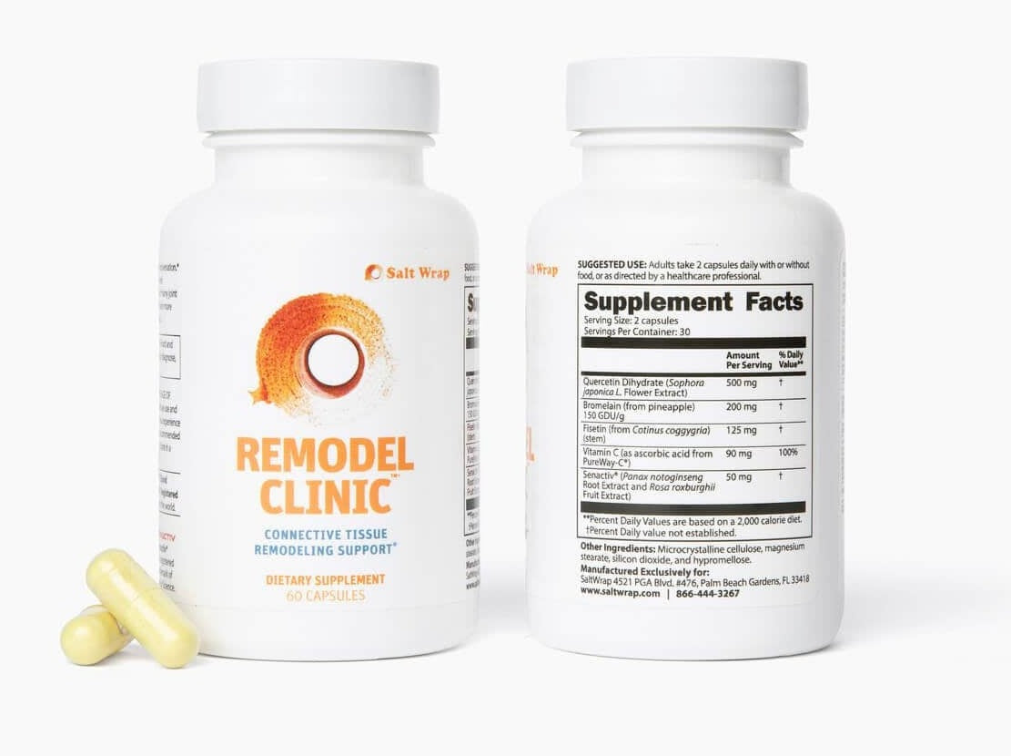 Vitamins & Supplements REMODEL CLINIC - Connective Tissue Remodeling Support SaltWrap